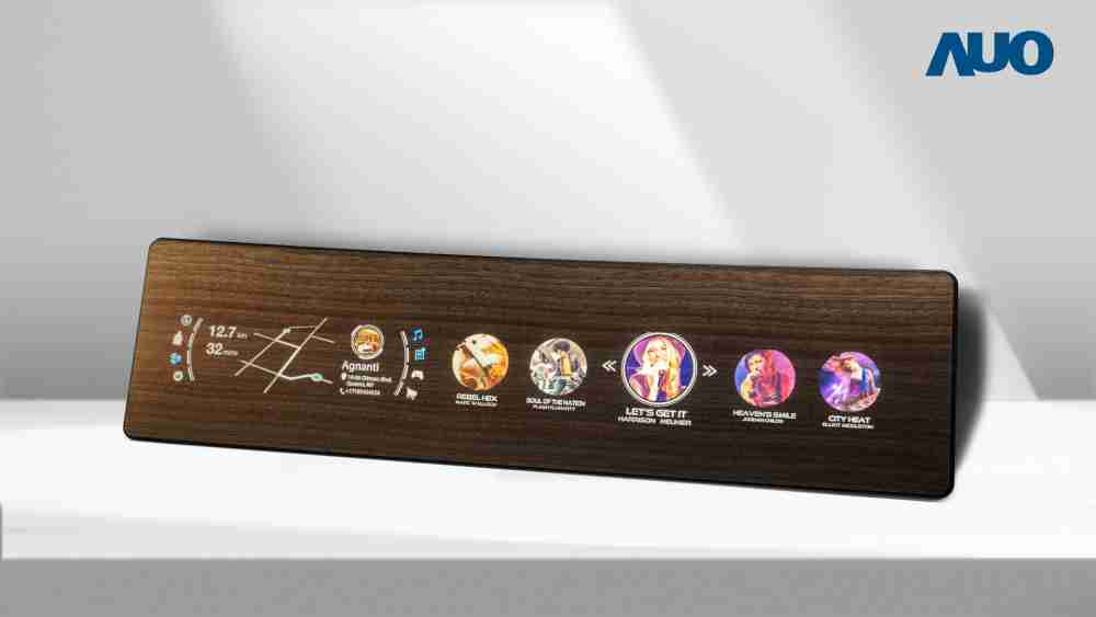 william威廉中文官网研发全球最高穿透度达80%的AmLED木纹显示器，，可于使用时呈现高亮度、、、、清晰可见的信息，，，，并在不使用时回归为单纯的饰板，，，，节能兼具美观